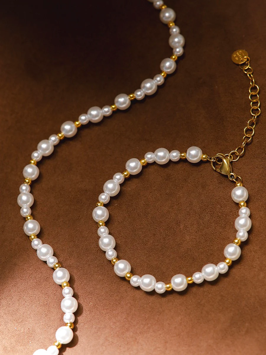 Beaded Pearl ARMBAND - Image 7