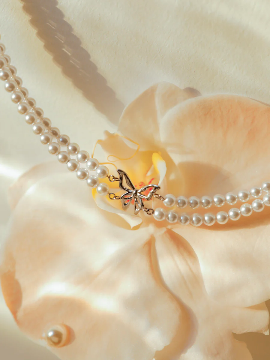 Butterfly Pearl Kette - Image 10