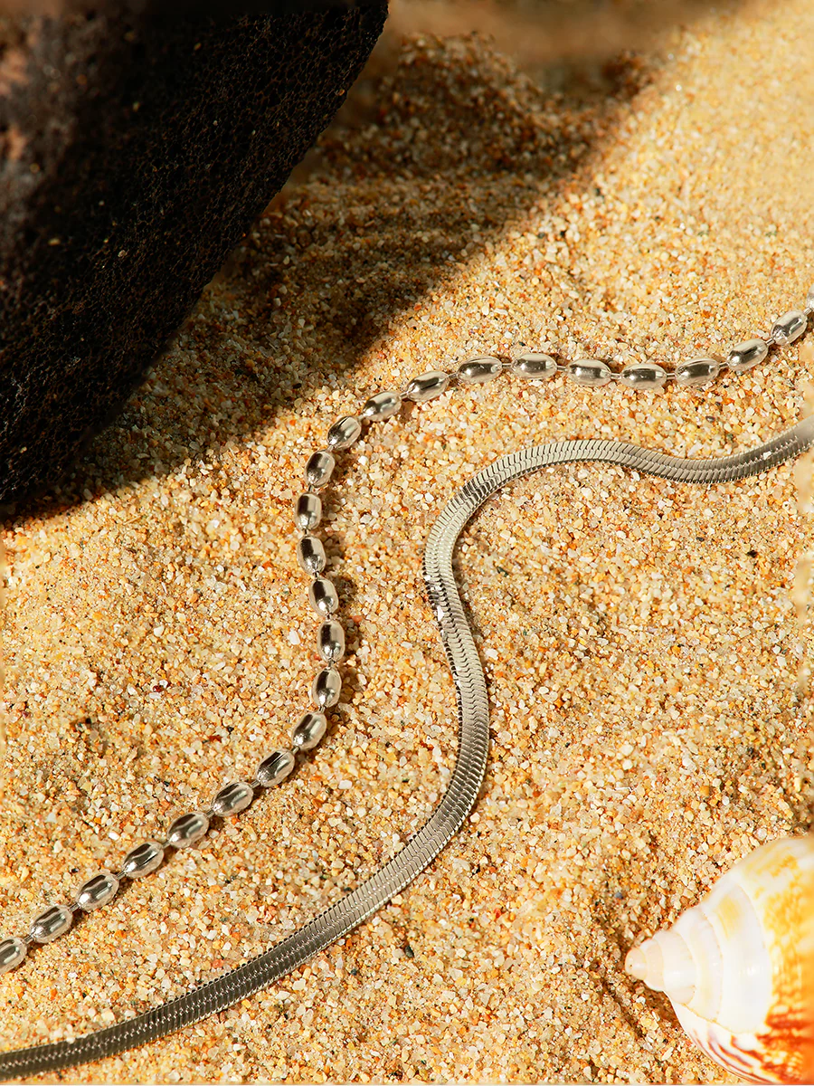 Double Layer Snake Bone FUSSKETTCHEN - Image 5