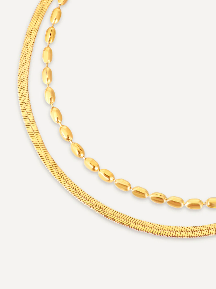 Double Layer Snake Bone FUSSKETTCHEN - Image 6