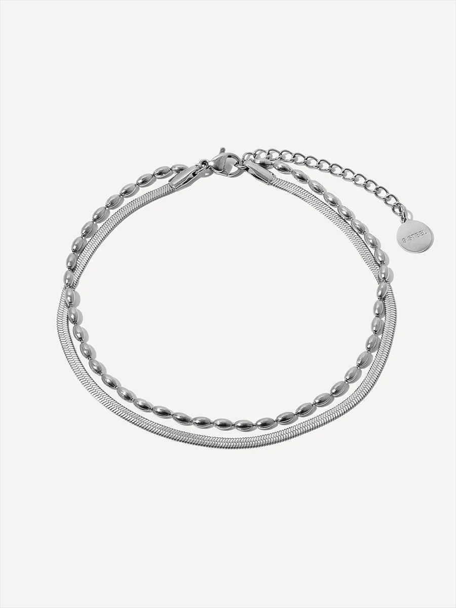 Double Layer Snake Bone FUSSKETTCHEN - Image 8