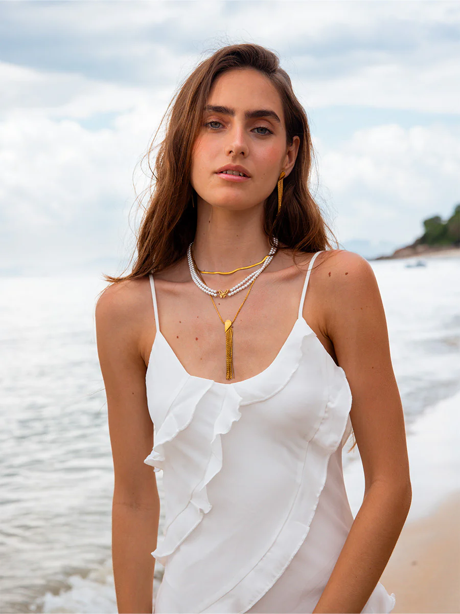 Butterfly Pearl Kette - Image 6