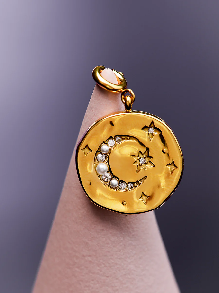 Moon Phase Gleaming Ketten-Charm - Image 4