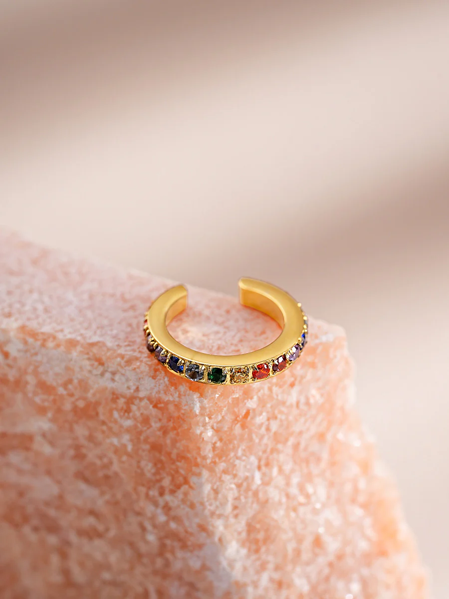 Rainbow Shine Earcuff - Image 3