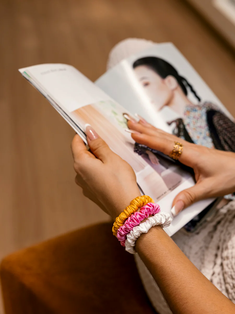 Pure Silk Scrunchie Bundle - Image 12